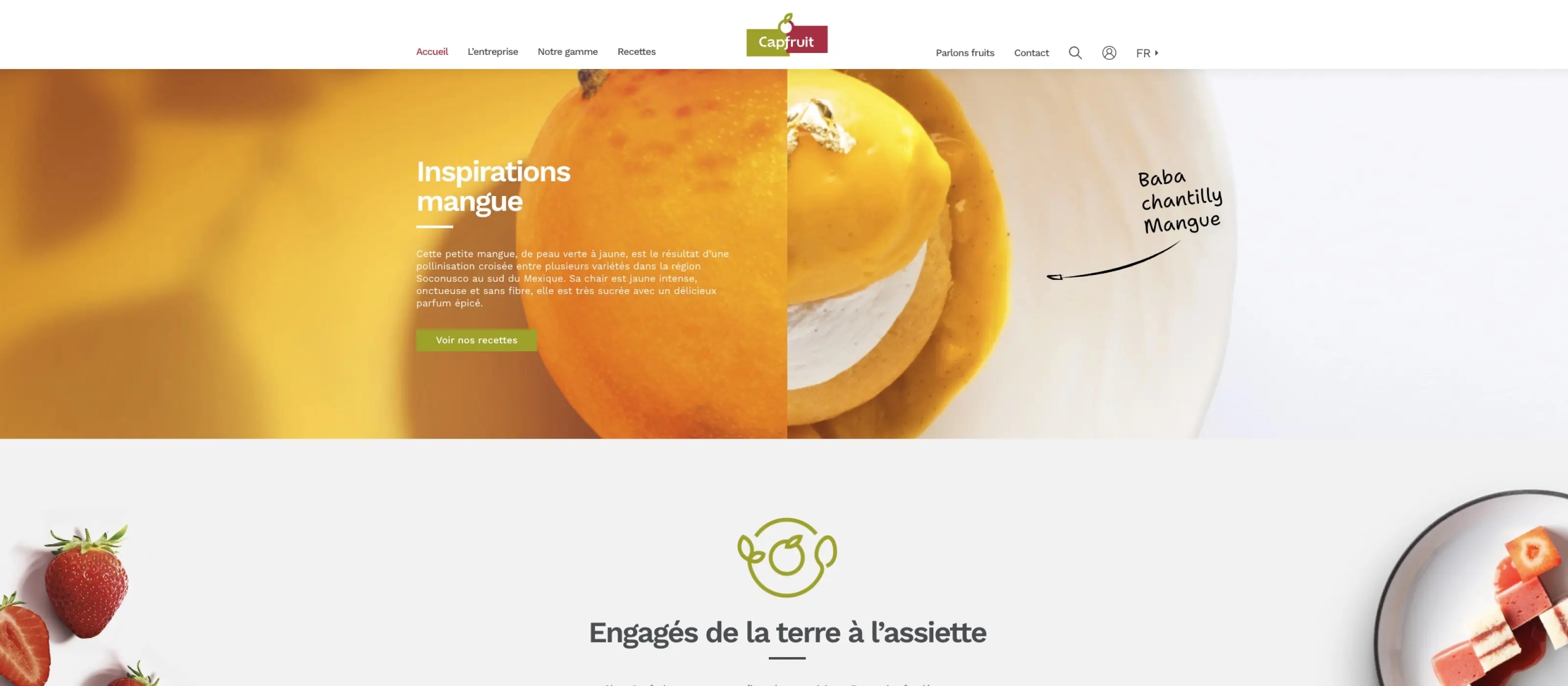 Site vitrine multilingue mis à jour automatiquement avec l'ERP du client